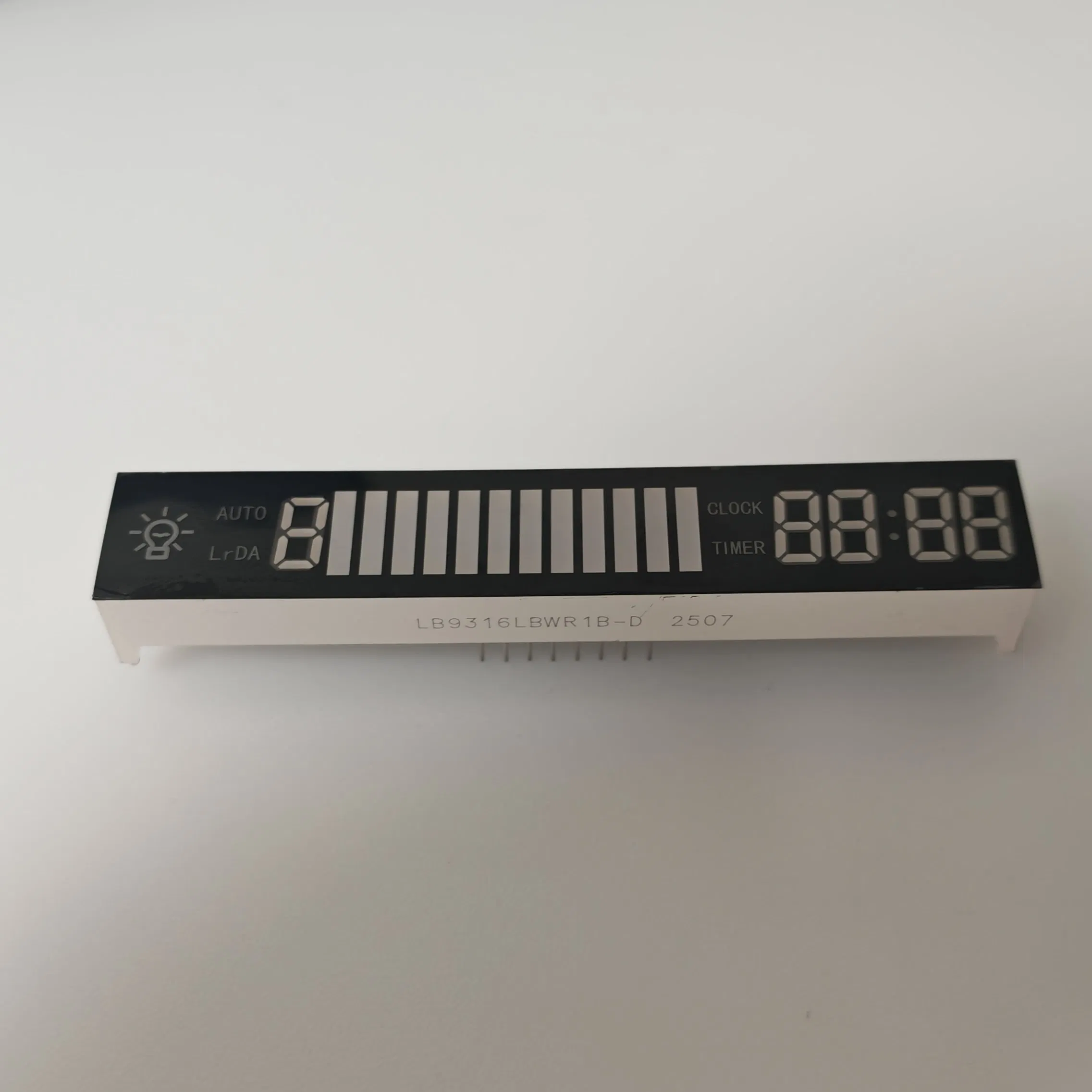 Bright Blue/White/Red Custom 7 Segment LED Display for Kitchen Hood