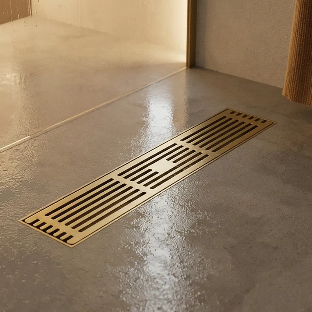 Laskine Customizable Odor-Proof Drain in for Elegant Shower Rooms / Kitchens & Bathrooms / Balconies / Basements Sinks