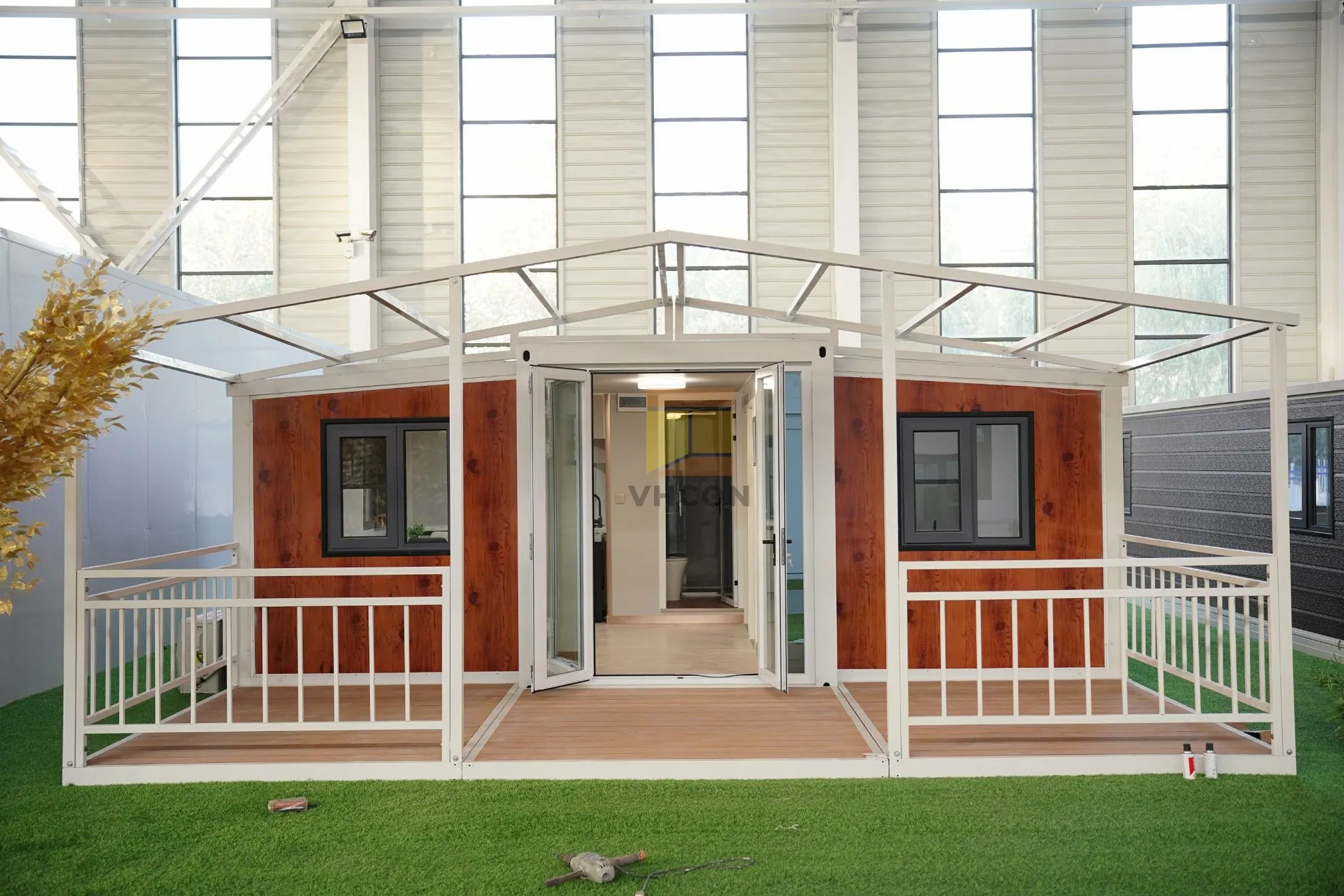 Mobile Home 2 Bedroom Portable Living Australia 20FT 40FT Expandable Container House