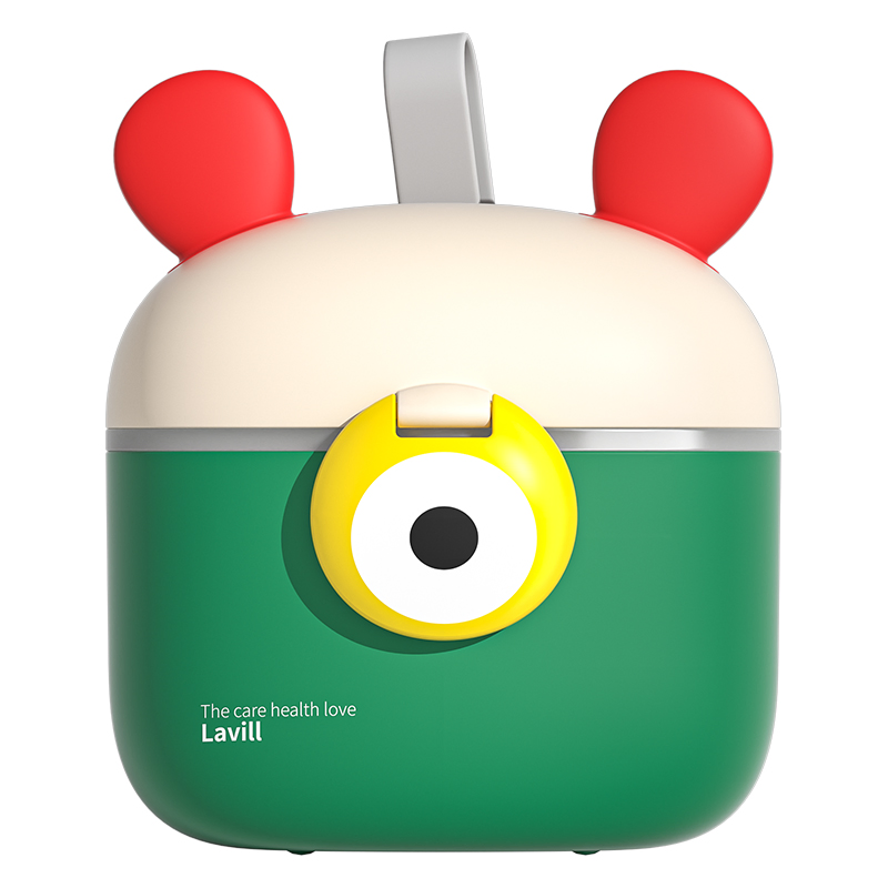 Circle Nail Clipper and Fun Milk Powder Storage Box