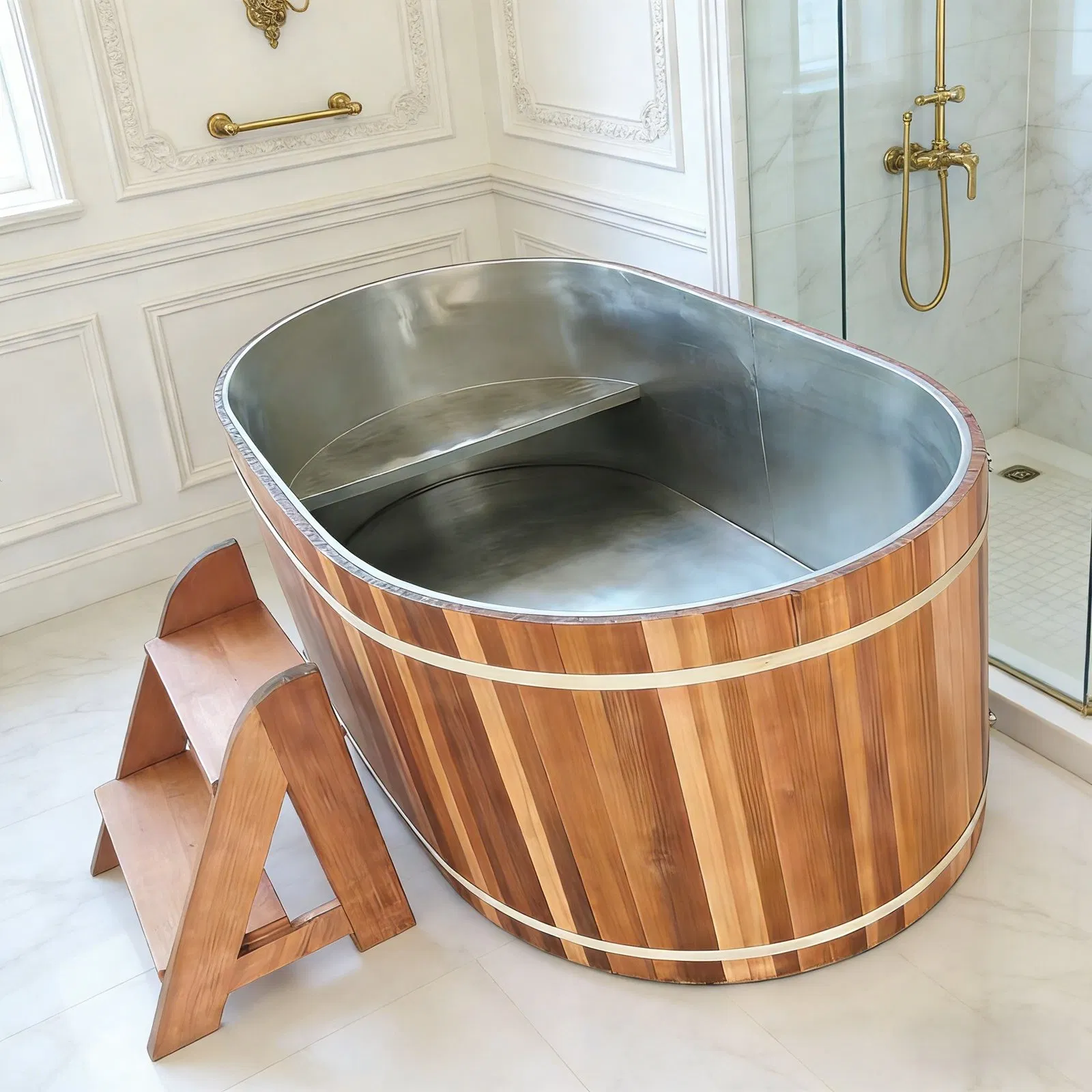 Ванна для ледяного купания Boda из красного кедра