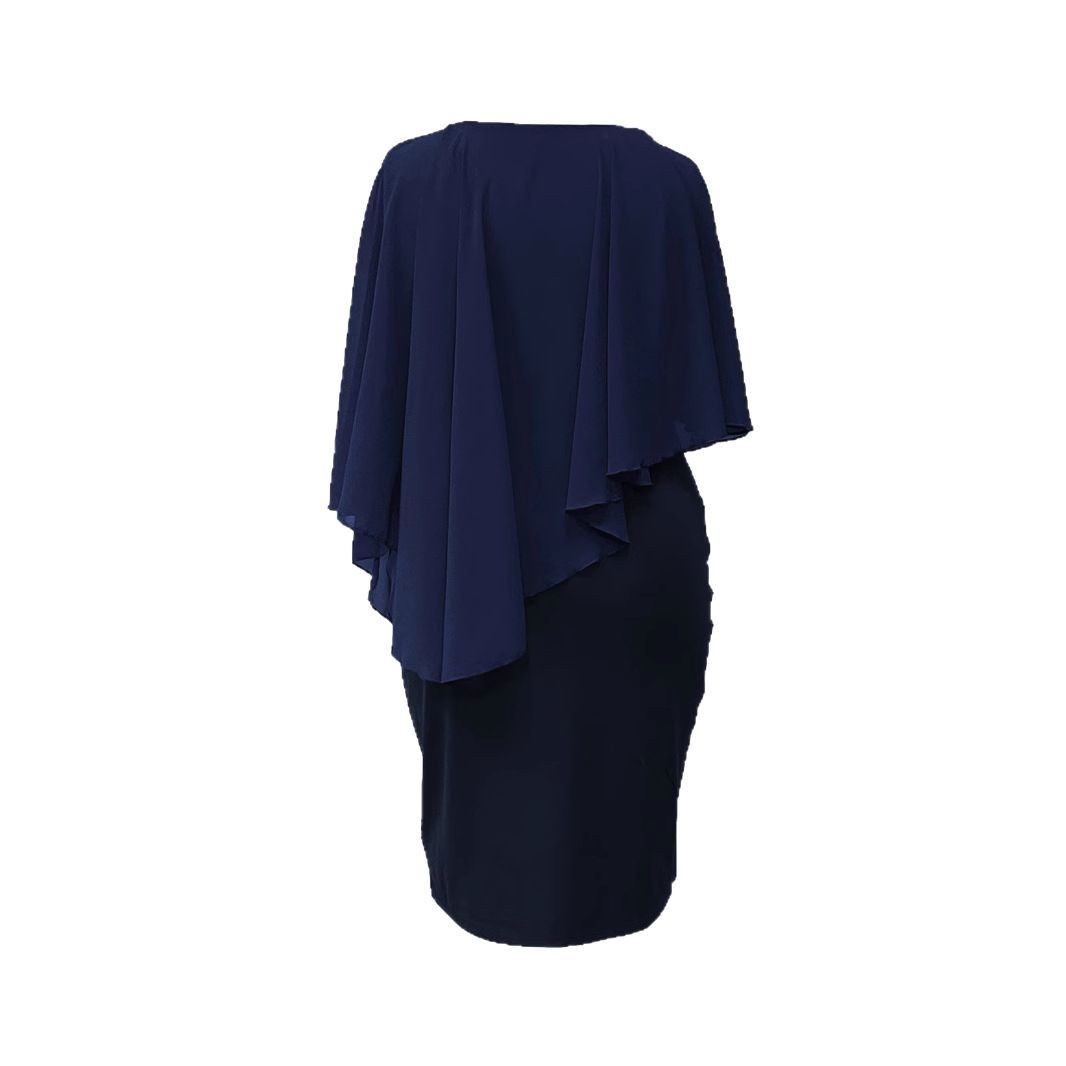 Платье-шаль женское шифон без рукавов