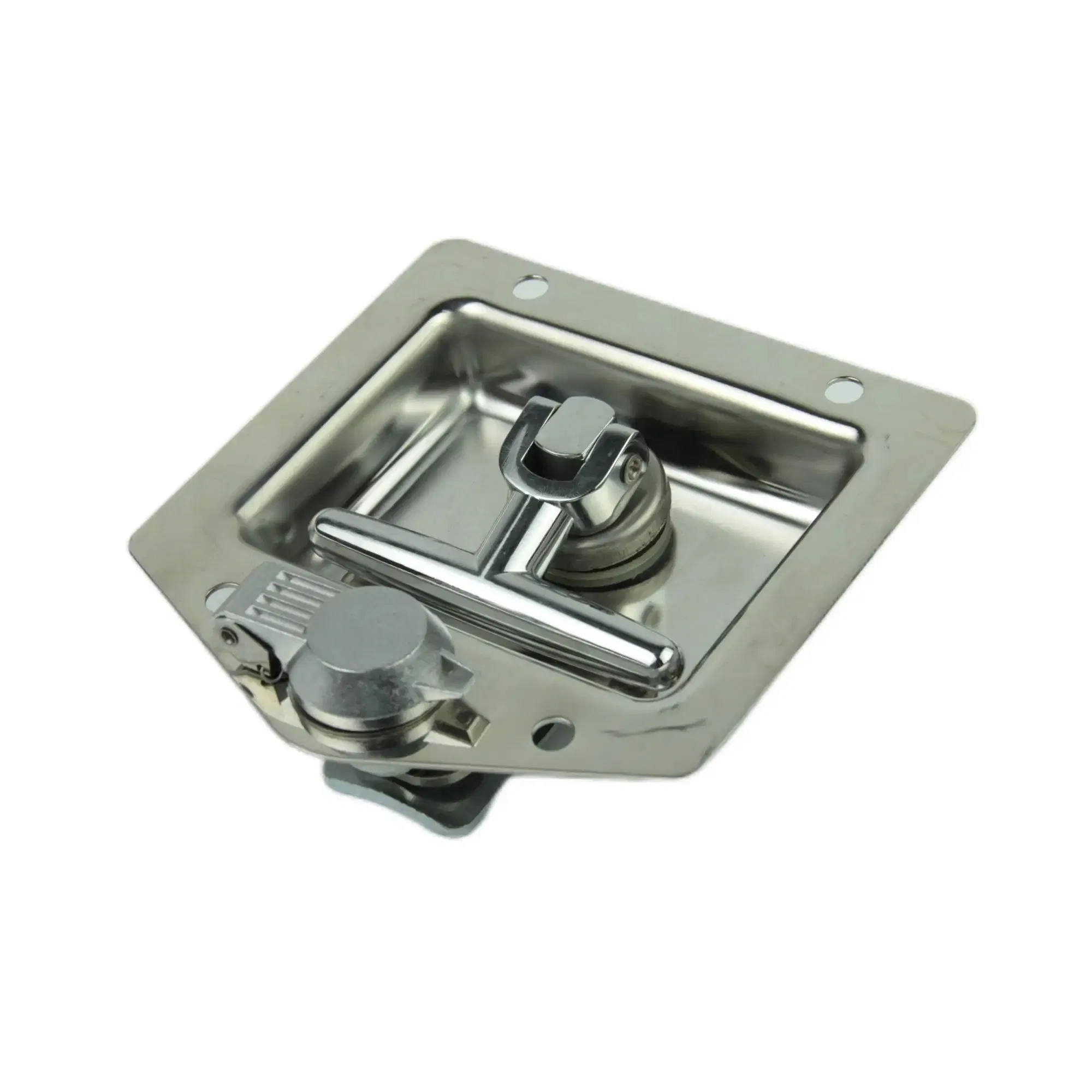 Us General Tool Box Ms857 K130 Key Dust Cover Stainless Steel Panel T Handle Lock