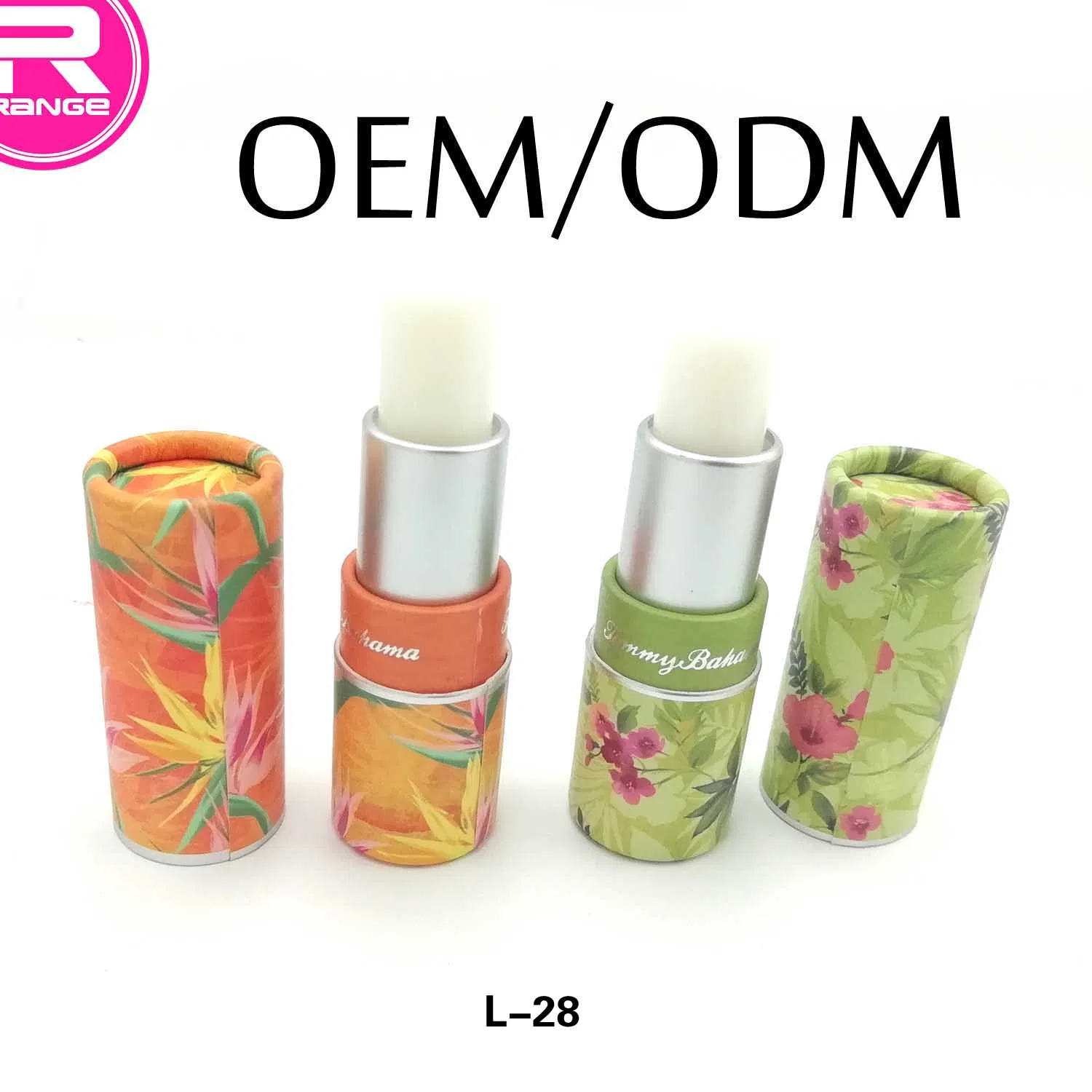 Paper Packaging Natural Formula Moisturizing Lip Balm Lipstick