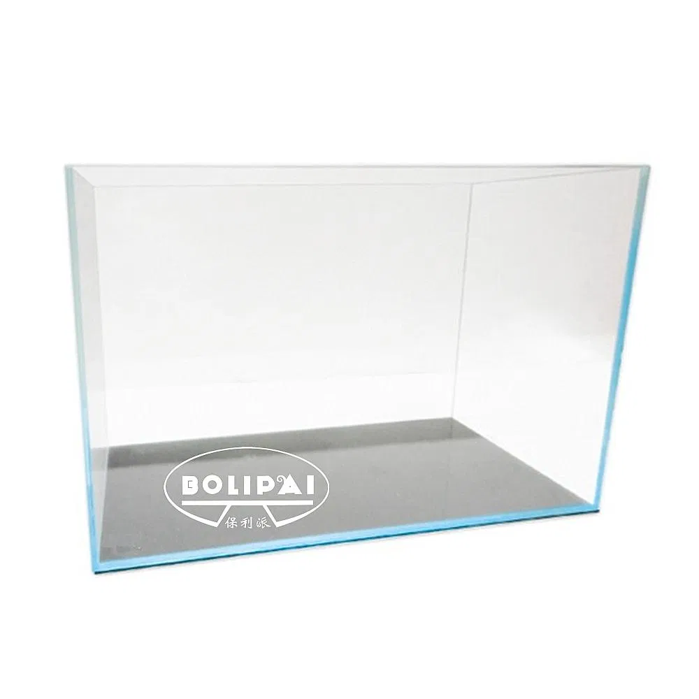 Export Custom Black Glass Overflow Box Ultra Clear Glass Tank