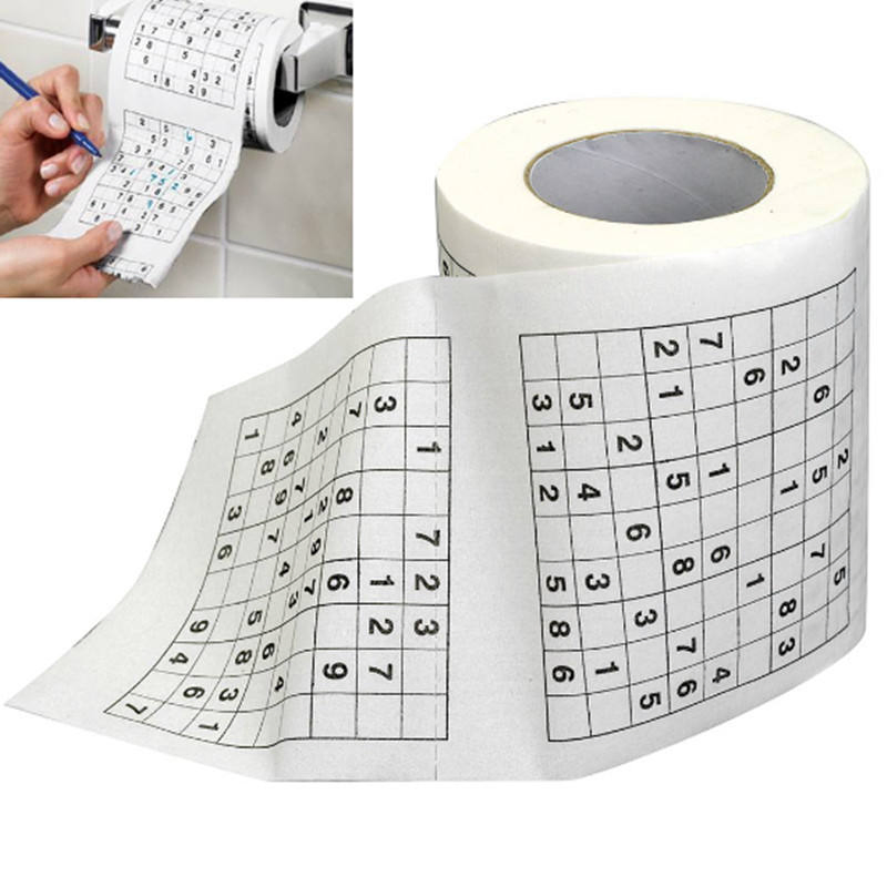 Funny Birthday Party Novelty Gift Merry Christmas Santa Claus Custom Printed Toilet Paper Roll