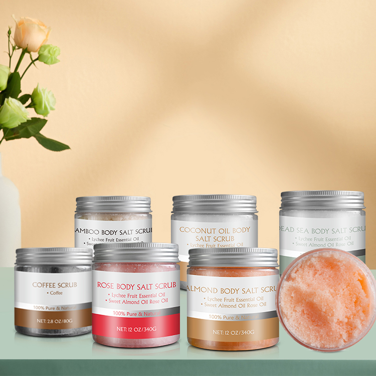 Wholesale Private Label Sugar Body Scrub Natural Exfoliating Whitening Body Scrub Fruit Body Scrub