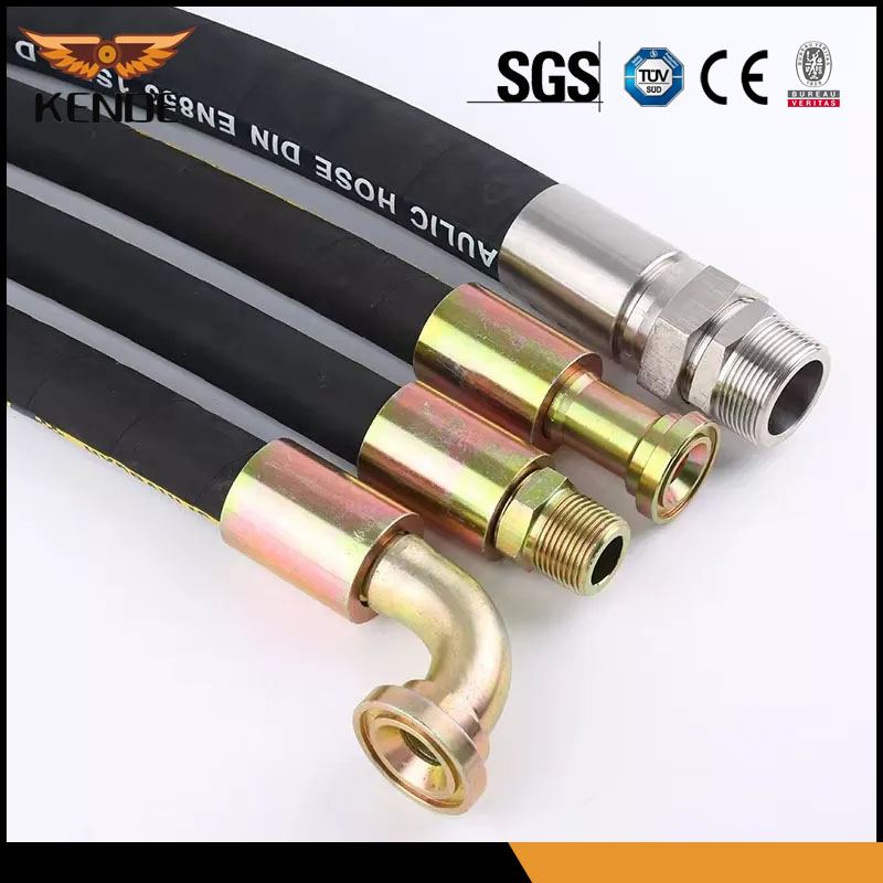 Гидравлический резиновый шланг SAE 100R1AT/100R2AT