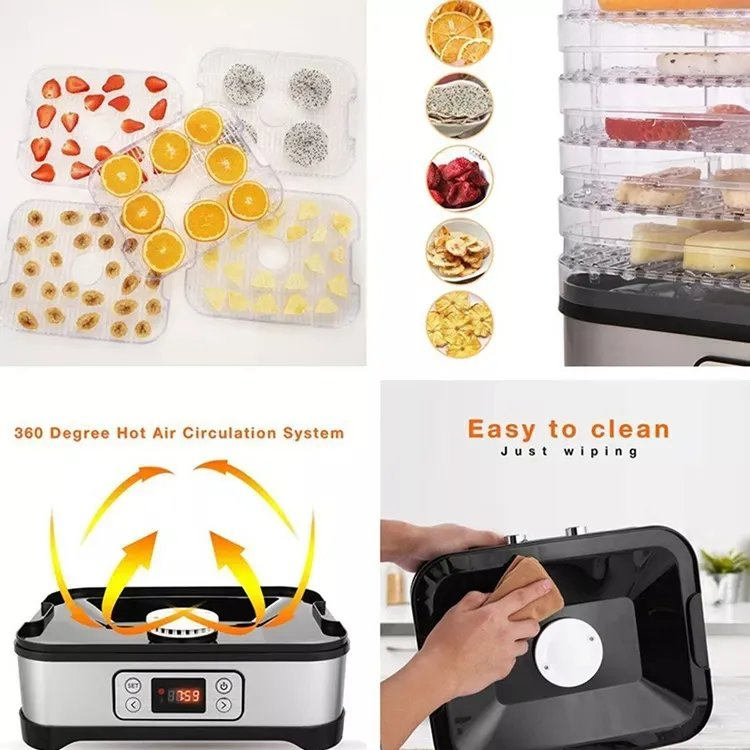 Wholesale Household Electric Fruit Machine Food Dehydrator