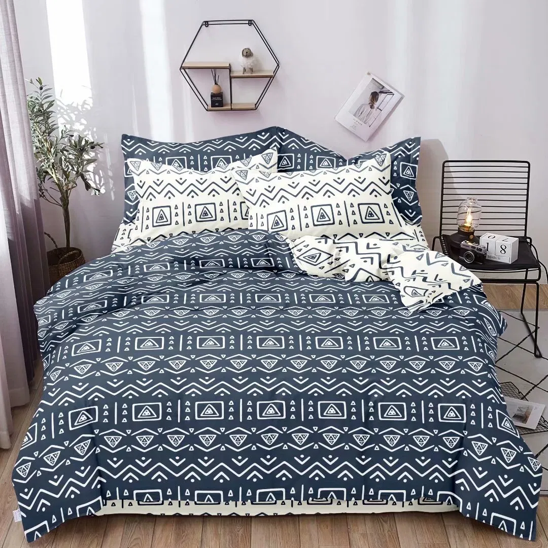 Luxury Custom Printed Cotton Quilt Bed Spread All-Season 3PCS Best Selling