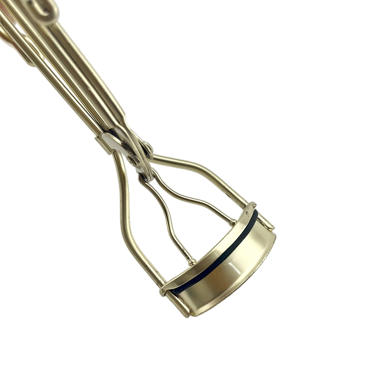 Luxury Portable Carbon Steel Eyelash Curler for Perfect Makeup Application