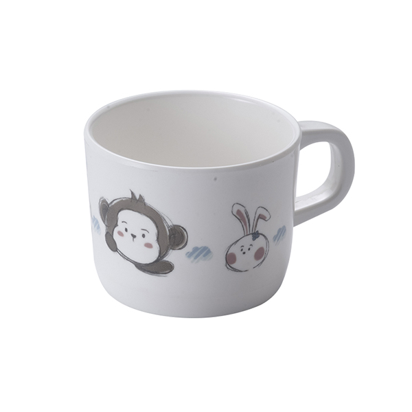 Детская кружка из меламина с мультяшным рисунком, 250 мл