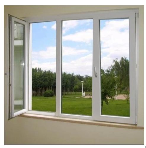 Australian UPVC Plastic Sliding Windows Casement Windows