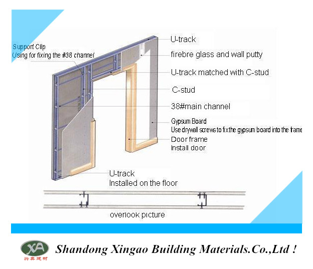 Regular Drywall Standard Plaster Boral Gypsum Board for Ceiling and Wall Panel