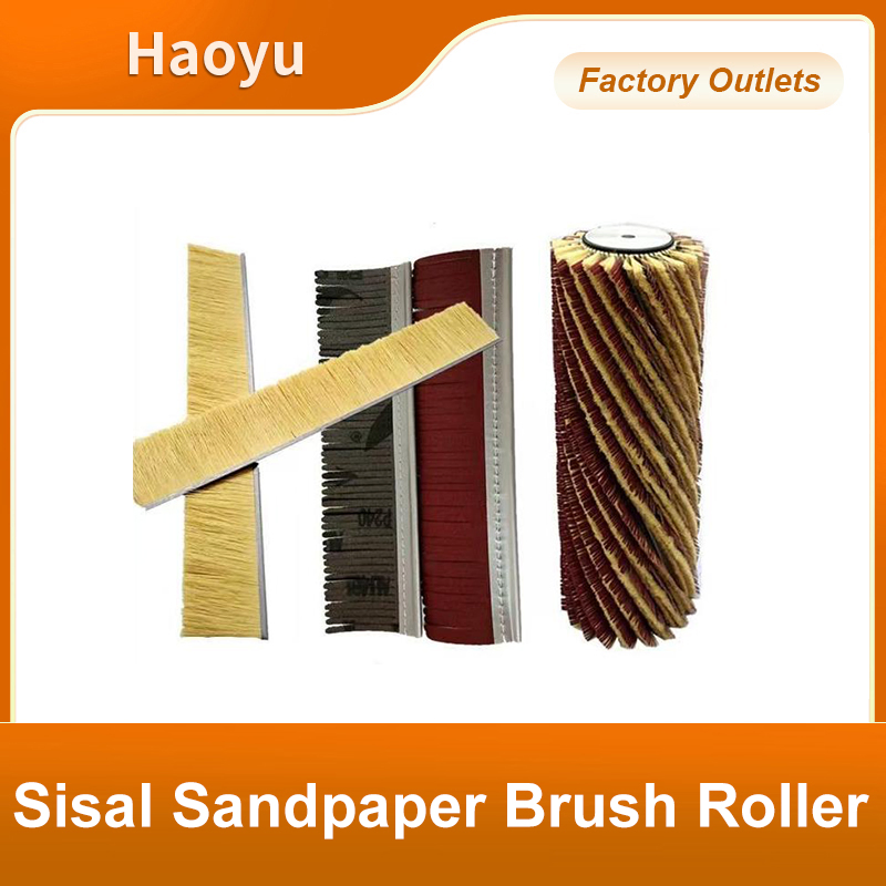 Шлифовальная щетка с сизалем и наждачной бумагой
