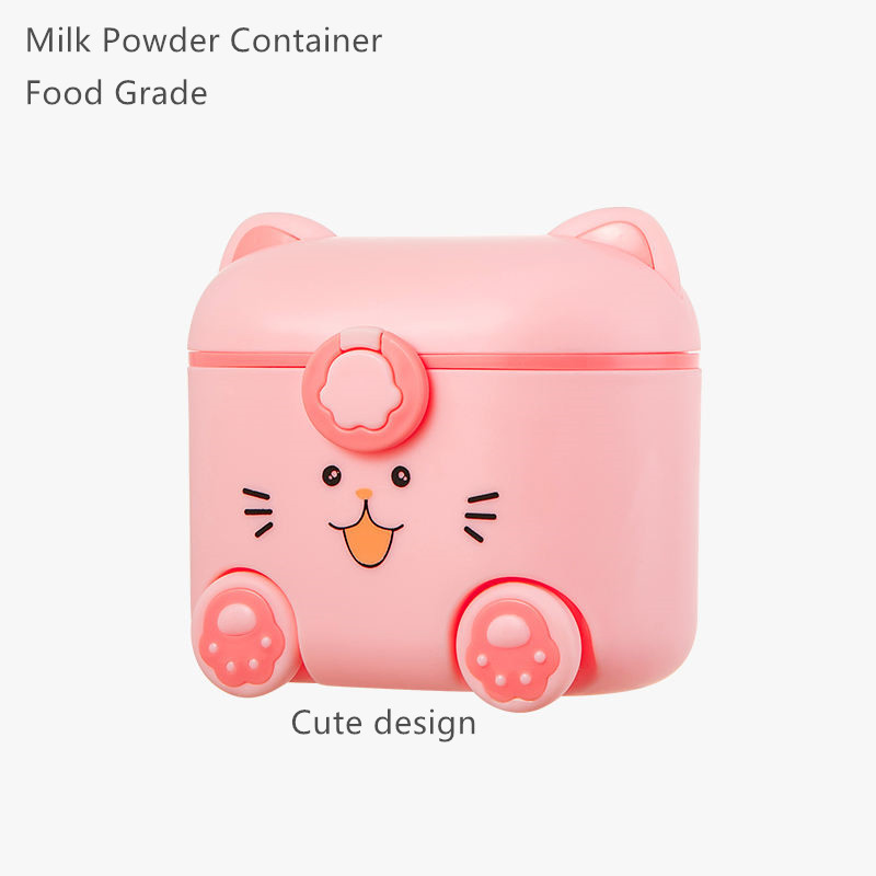 Wholesale Food Grade Formula Dispenser, Cartoon Milk Powder Container Easy Carrying Feeding Accessories