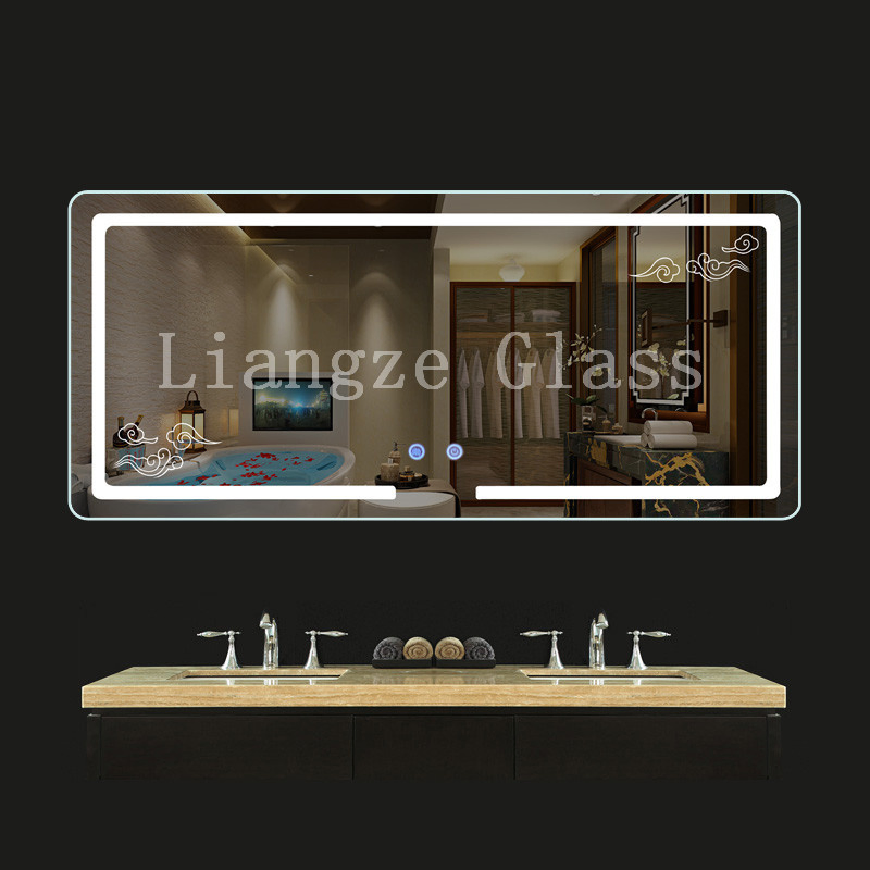 Modern Customizable LED Smart Mirror for Stylish Bathrooms