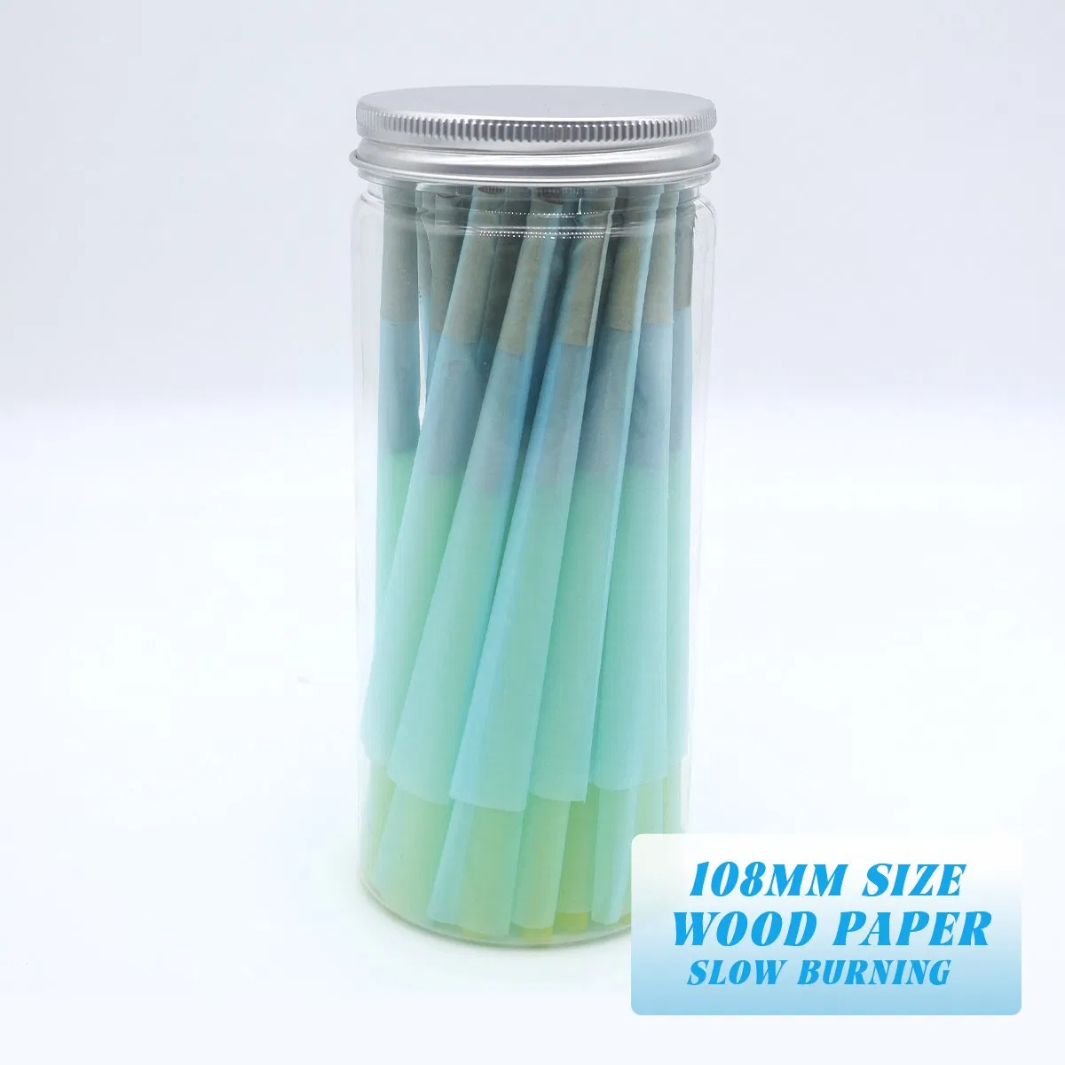 Blue Smoking Accessories Rolling Paper Smoking Product Custom Pre Rolled Cones