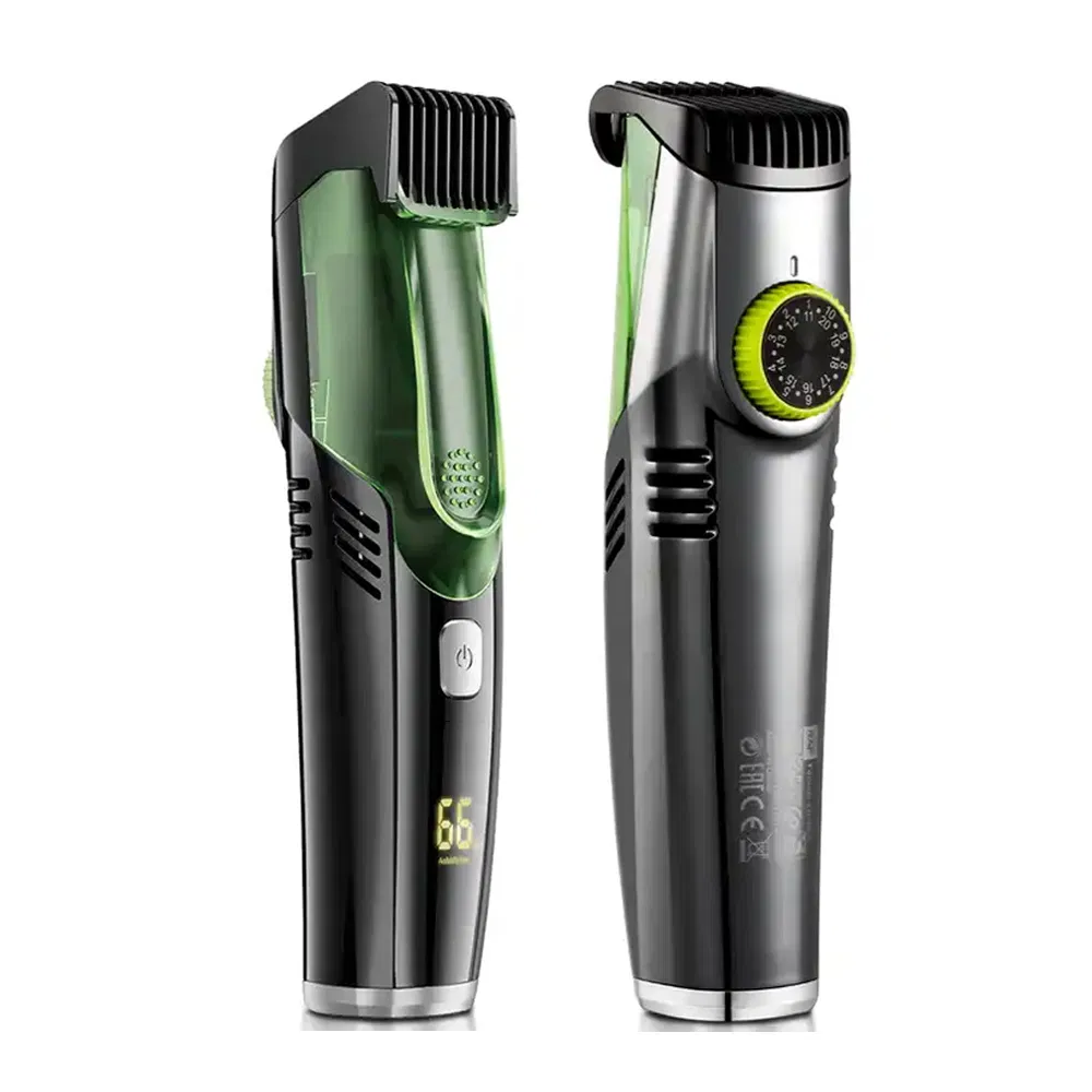 Mens Beard Electric Groin & Body Balls Trimmer Professional Cordless Vacuum Hair Trimmer