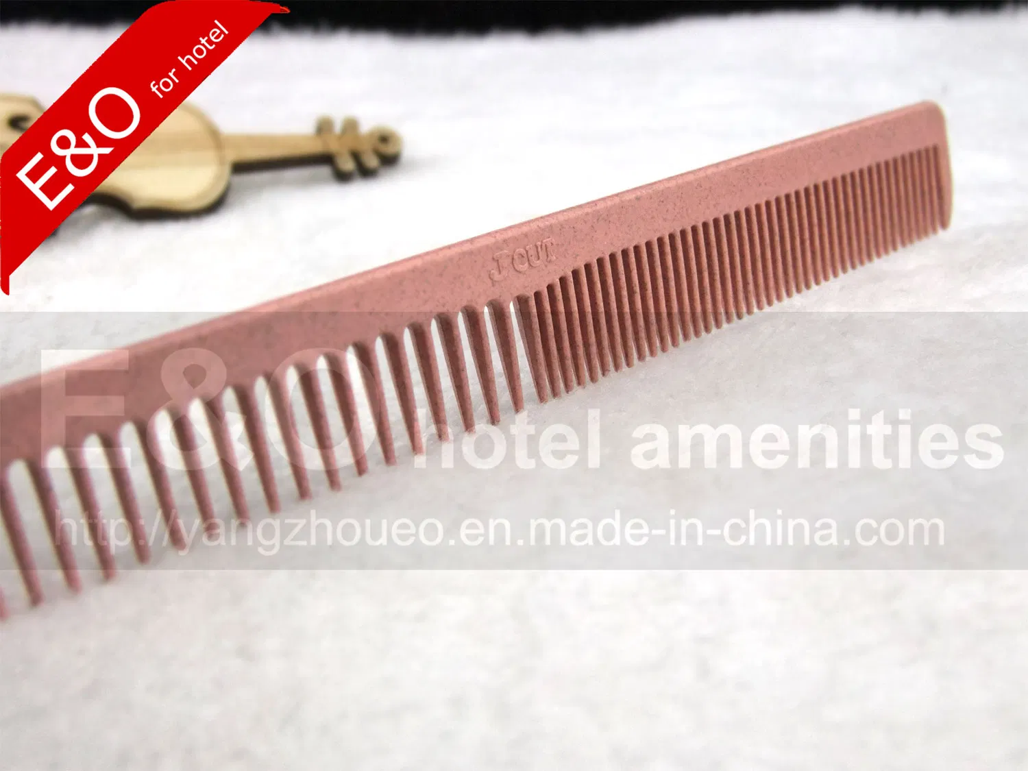 Biodegradable Hotel Long Comb for Hair