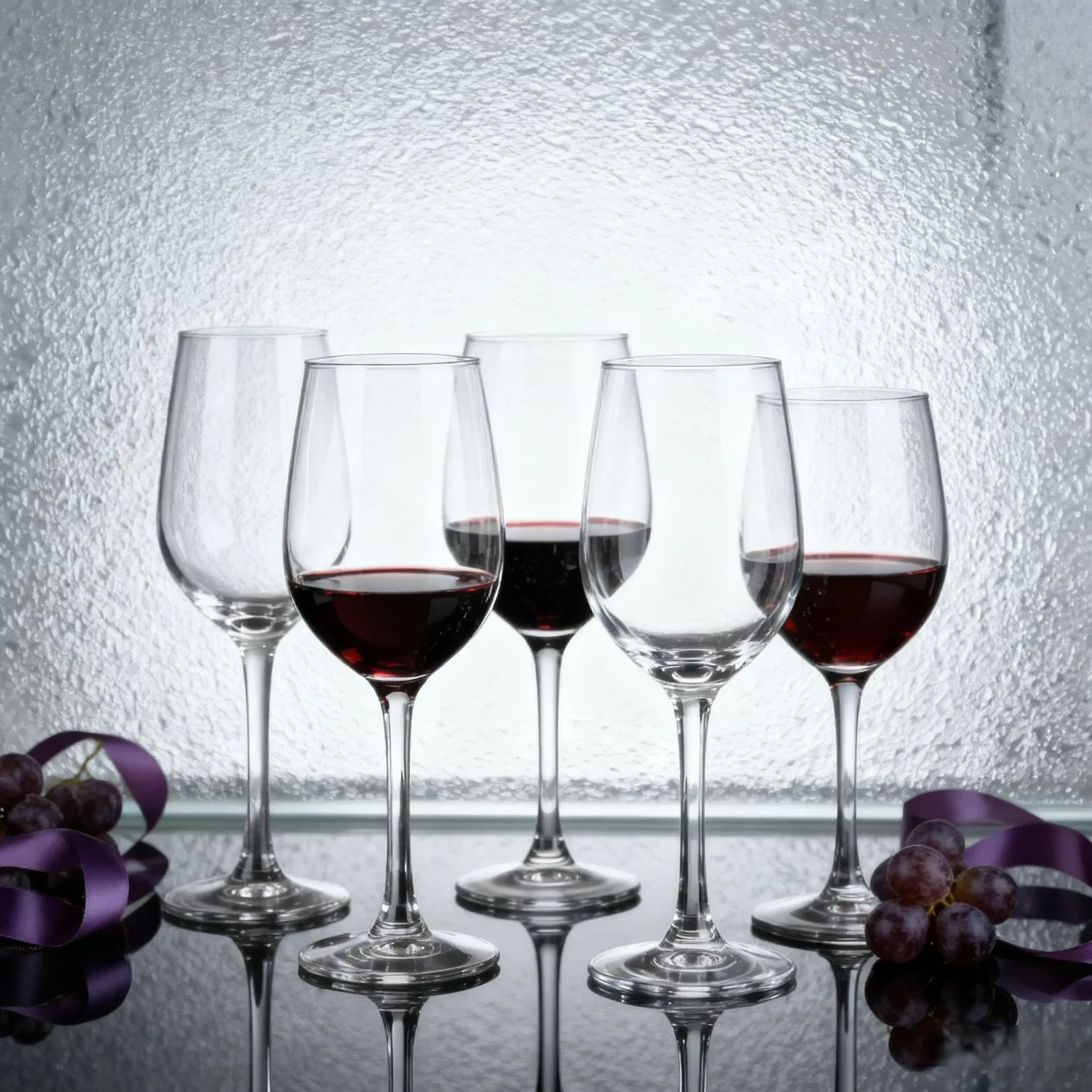 Hard Transparent Wine Glasses Custom Unbreakable Champagne Glasses Glass Cups for Party