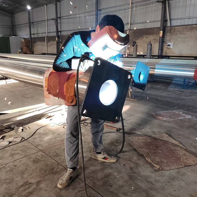 Factory Selling Aluminium Steel Flag Pole Electric Conical Automatic Remote Controlled Telescopic Outdoor Flagpoles