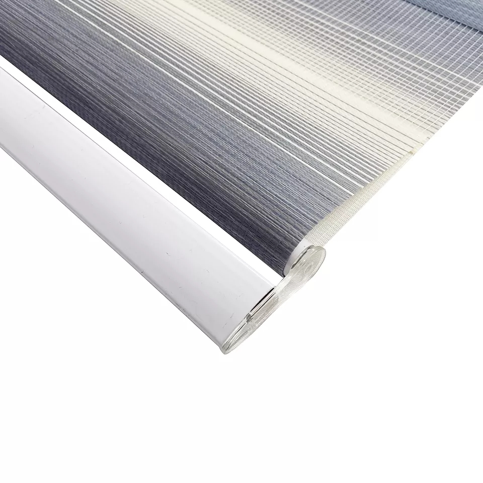 Gradient Color Zebra Blinds Customized Size Semi Blackout Rolller Shades for Window