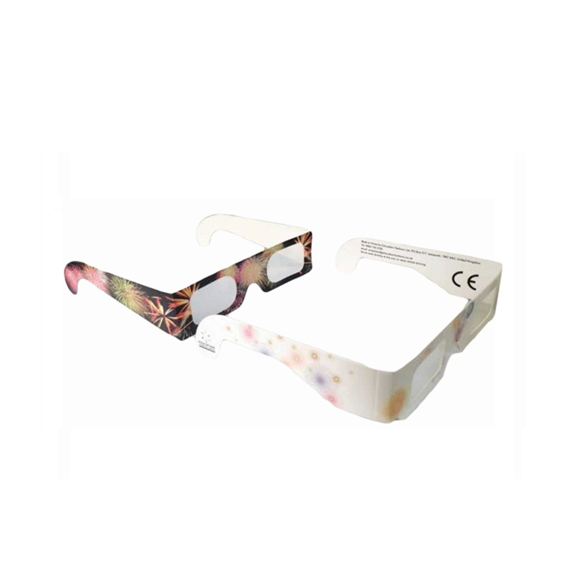 Paper Cardboard 3D Fireworks Glasses Diffraction Glasses