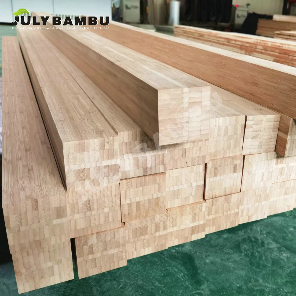 Good Stability 3 Ply Laminated Bamboo Board Indoor Vertical Bamboo Plywood Beam