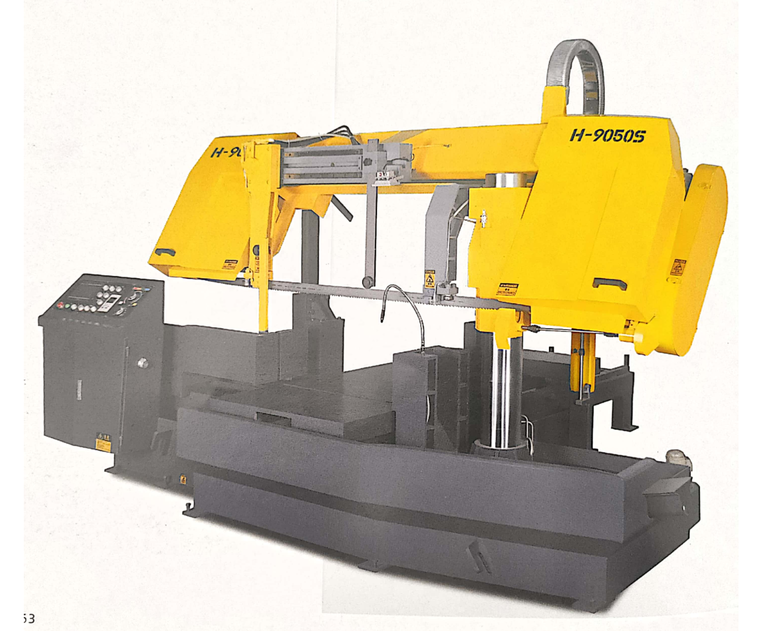 Станок ленточнопильный горизонтальный полуавтоматический по металлу