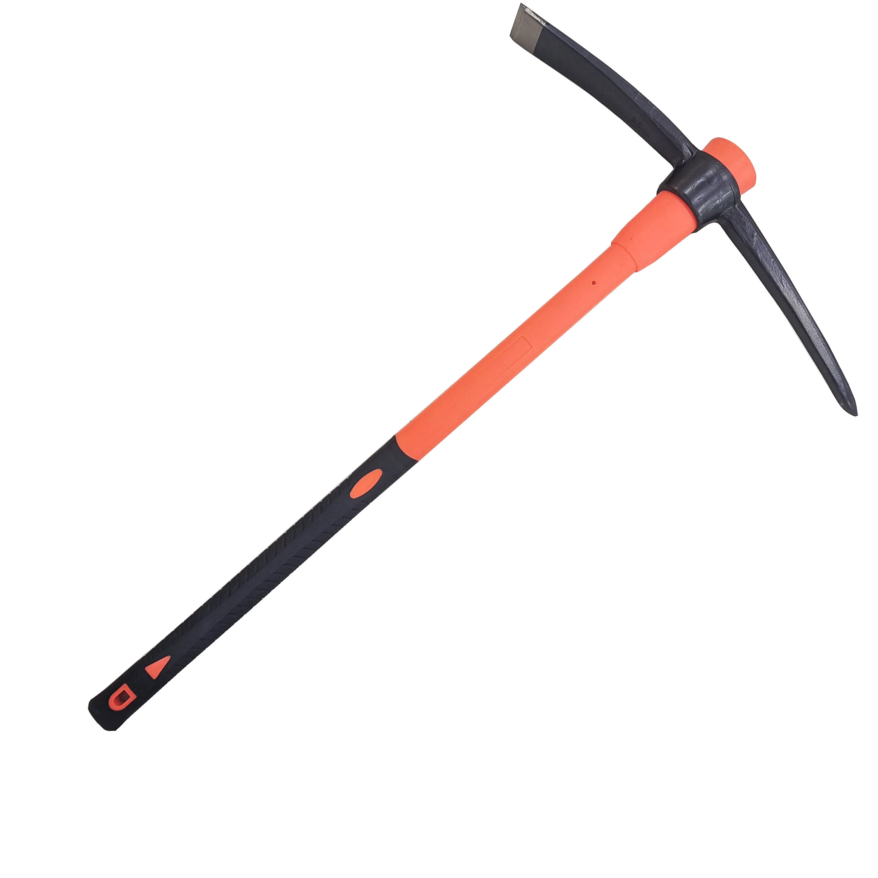 Wholesale Pickaxe Railway Steel Wooden Handle Fiberglass Farm Tool