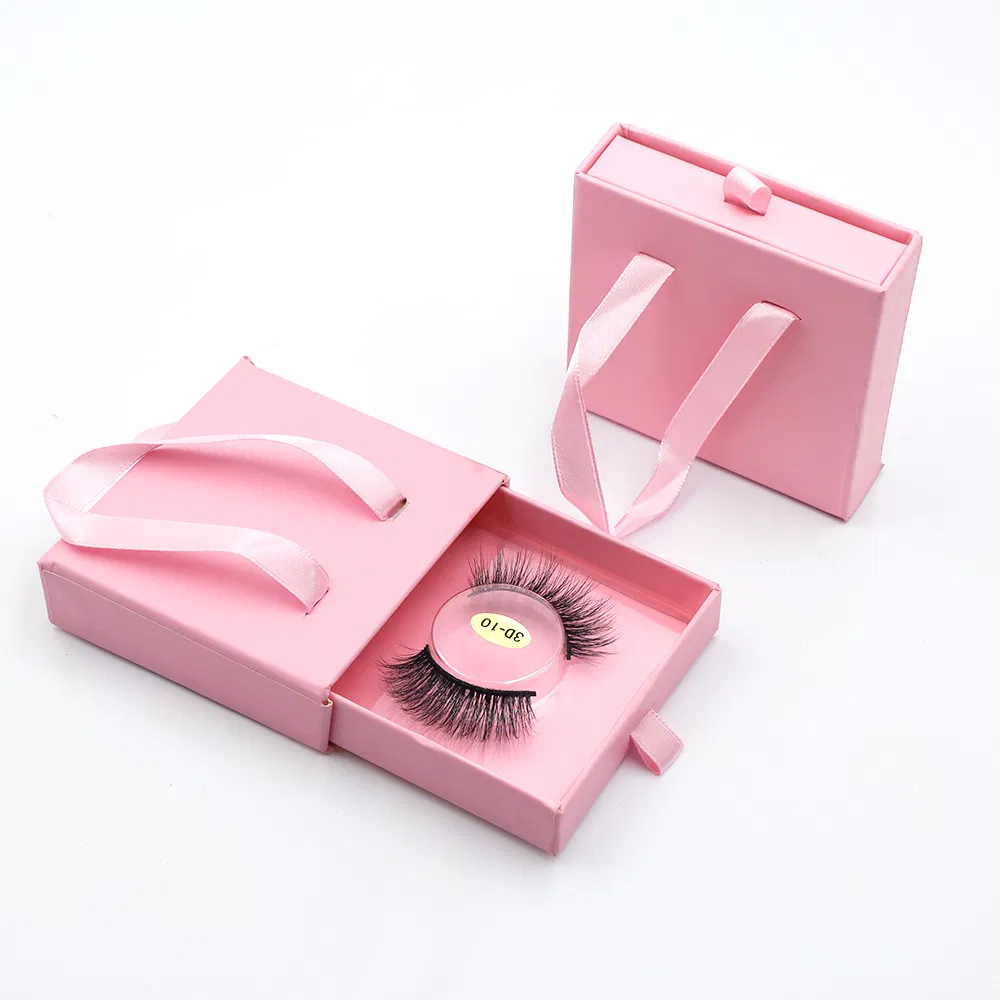 Custom Lashes Box High Quality Synthetic Fiber False Eyelashes Vendors 3D Mink Eyelashes