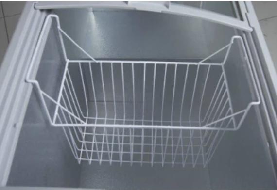 390L Commercial Double Door Horizontal Deep Chest Freezer with Big Capacity