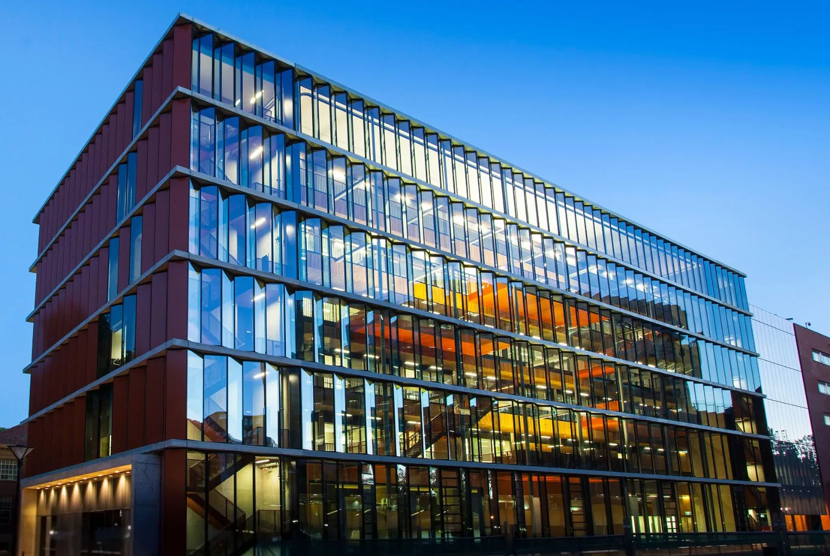 High Quality Toughened Safety Glass Curtain Wall Safety Building Glass Tempered Glass