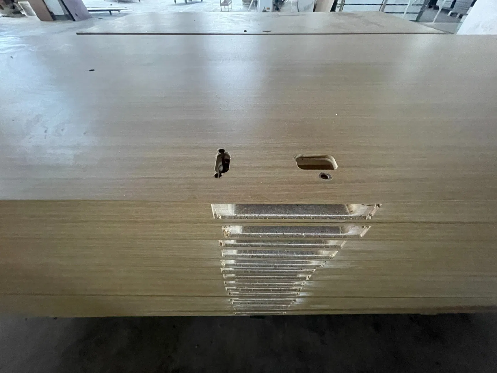 UL 20min Fire Rated Sc HPL Wood Doors with Metal Frames