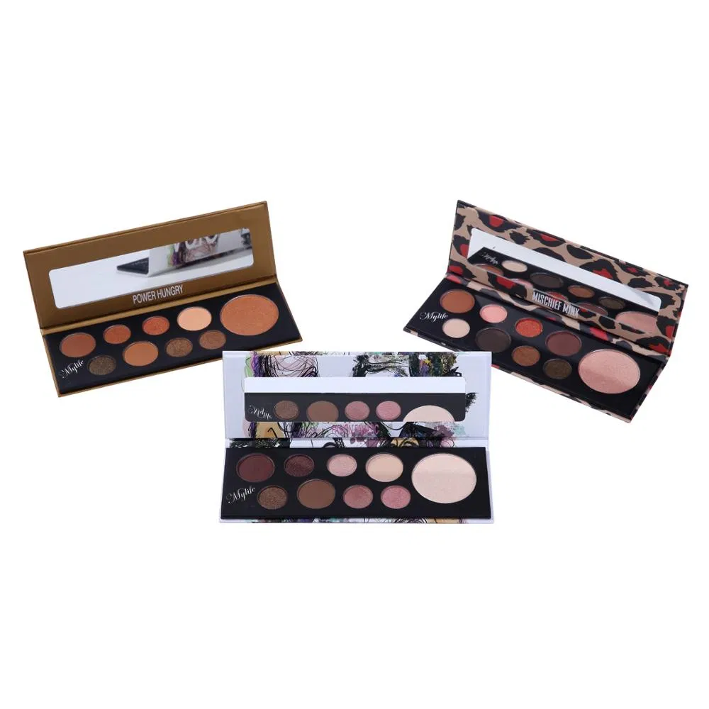 Mylife Brand 2020 Party Dress up Latest Style High Quality High Light Eyebrow Powder Cosmetic Eye Shadow Palette Lidschatten