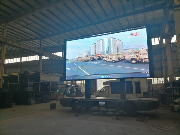 Customer Made Outdoor LED P4 Billboard Advertisement Trailer