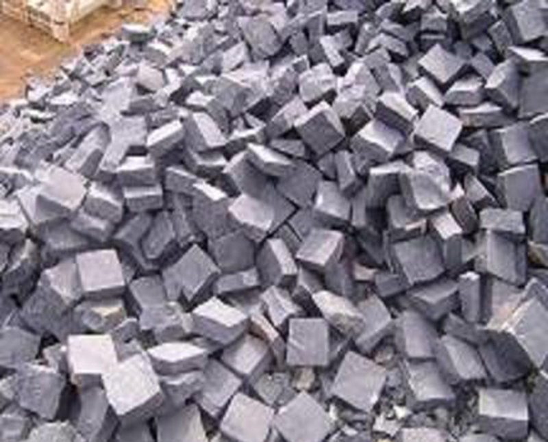 Chinese Natural Black Basalt Cubestone/Cobblestone/Paver Stone for Outside Door Project