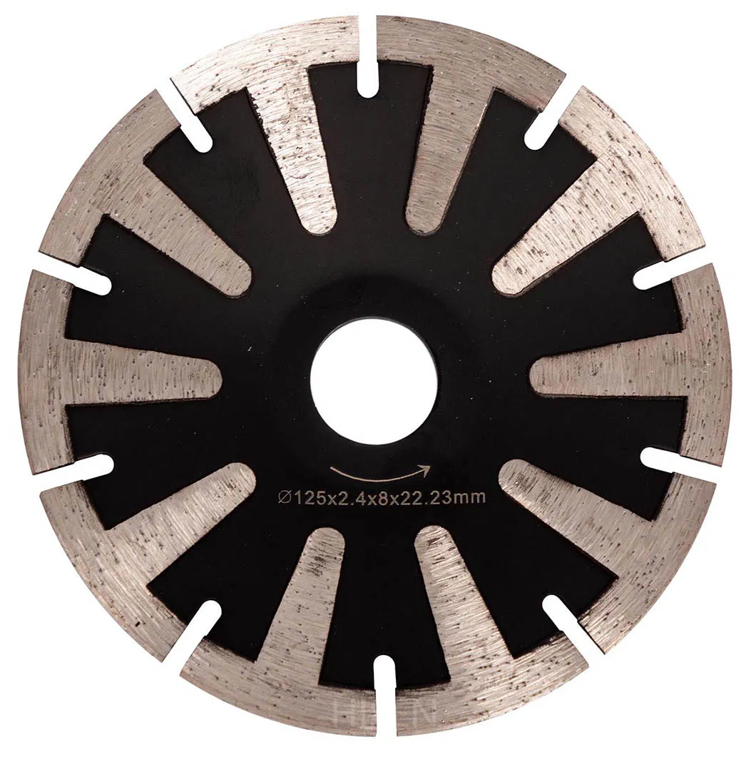 Алмазный турбо-диск 350 мм для резки камня и гранита