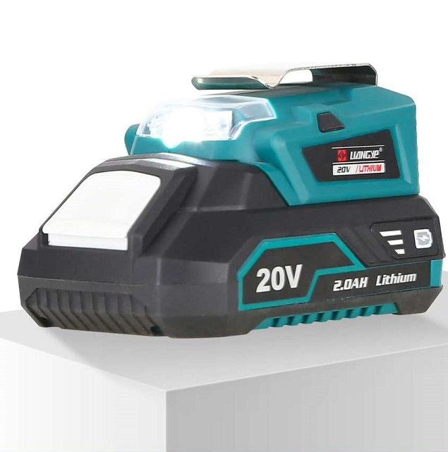 Liangye Power Tool Factory 5V Wireless USB Charger PAL with LED Flashlight