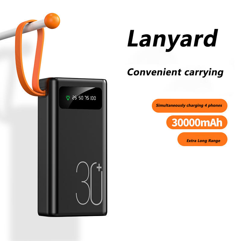 Внешний аккумулятор 30000/50000 mAh с быстрой зарядкой