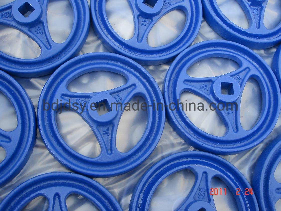 Heavy-Duty Hand Wheel with Round Hole for Valves