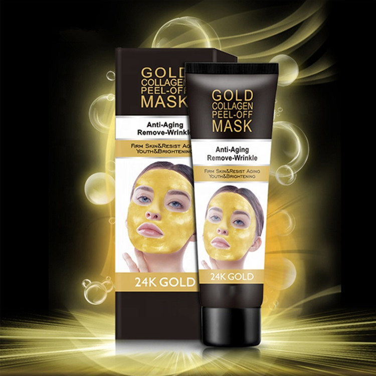 Hot Sale Anti-Aging 24K Gold Collagen Peel off Facial Mask