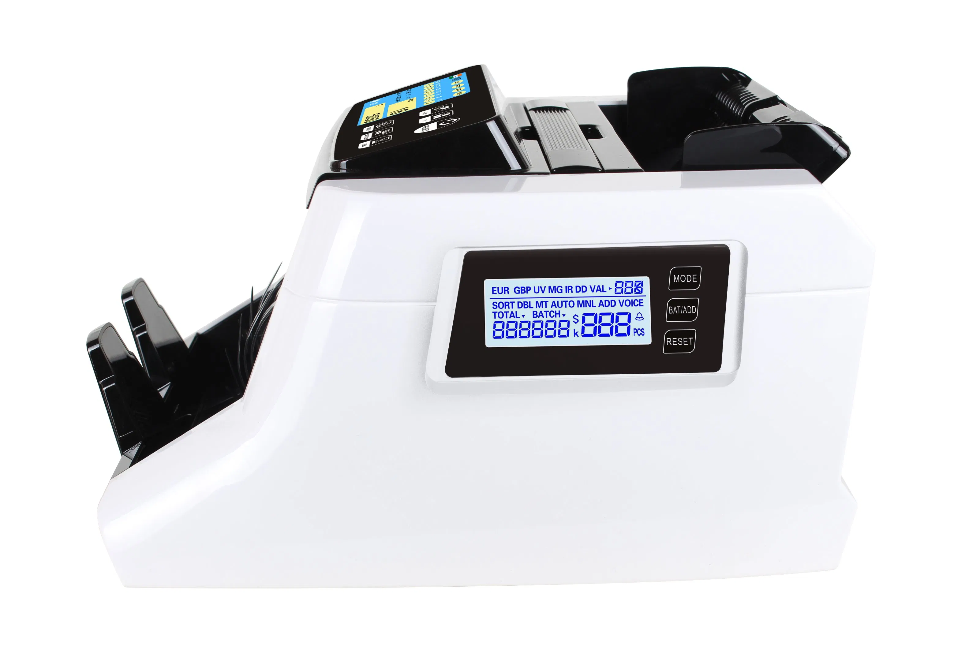 Al-7000 Chuanwei Counter TFT Display Bill Counter Banknote Money Counting Machine Currency Detector