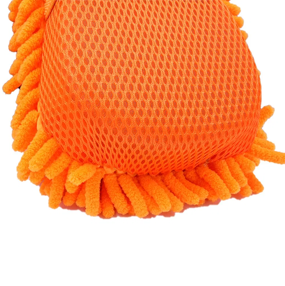 8 Shape Scratch Free Chenille Microfiber Truck Boat Motorcycle Car Wash Sponges