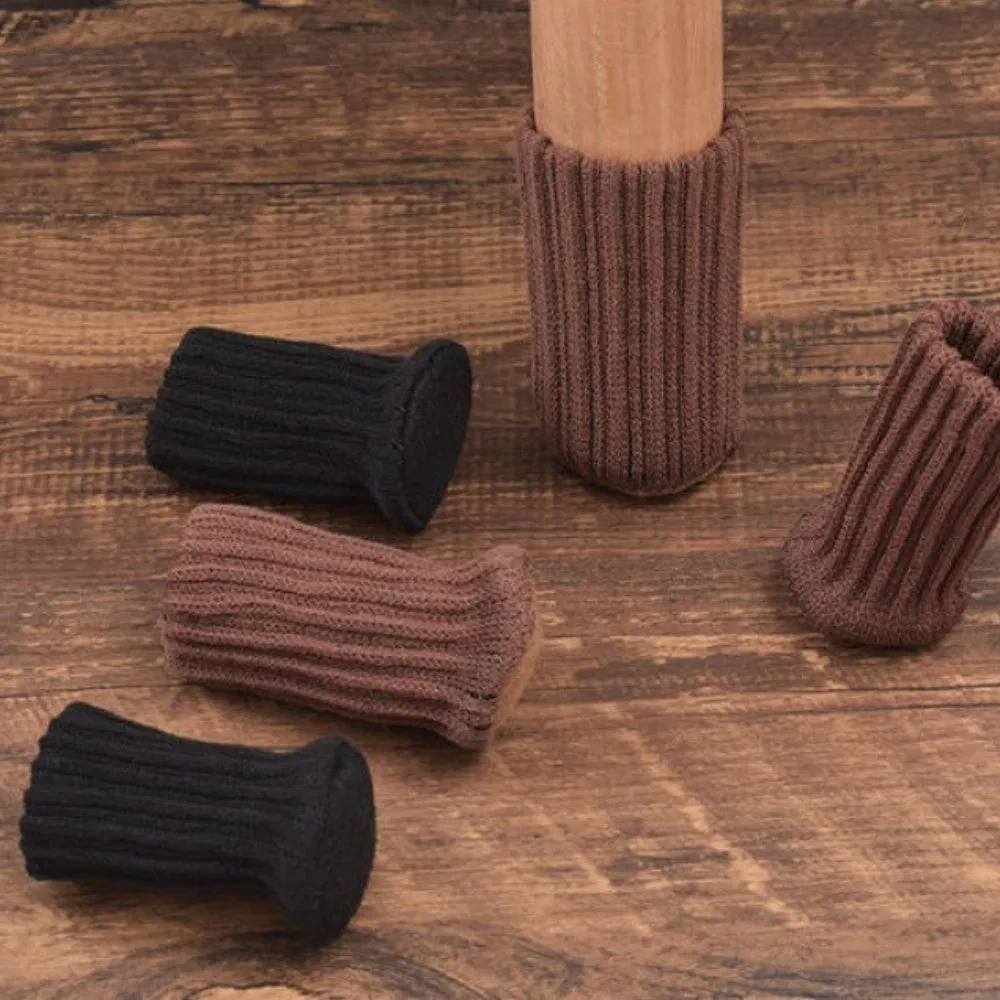 Furniture Soft Knitted Chair Leg Cups Covers Mi26215