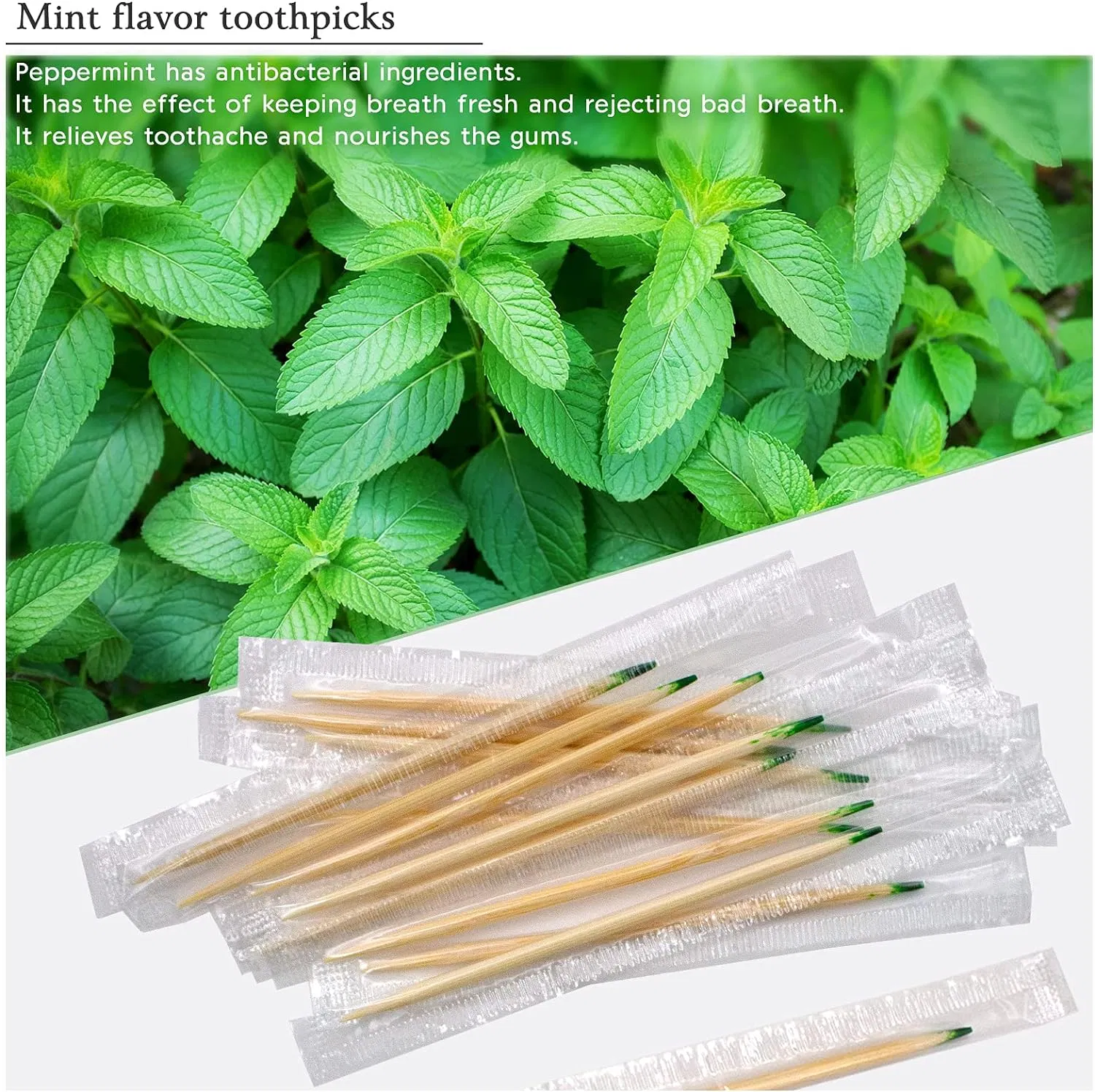 Branded Toothpicks Biodegradable Amazon Bamboo Toothpicks