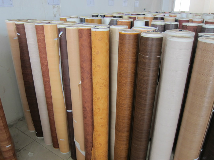 30g PU Coating Paper Furniture Decoration Oak