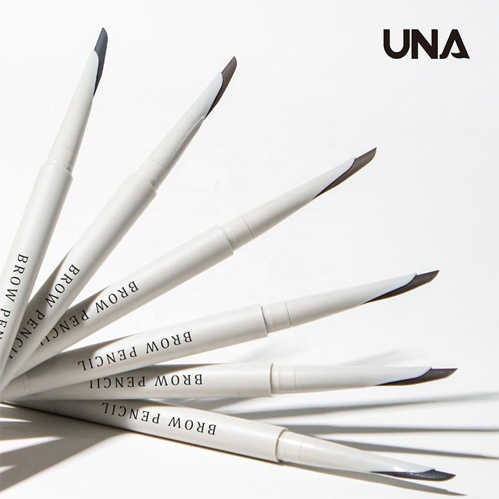 Eyebrow Pencil Private Label Custom Brown Black with Brush Eye Makeup Waterproof Long Lasting Vegan Brow Pencil