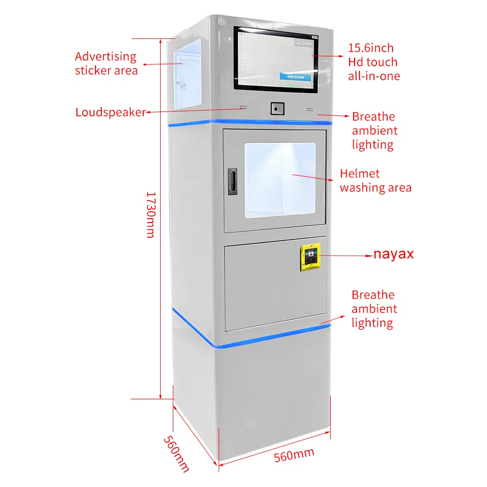 Upus out Door Motorcycle Helmet Clean Machine Atomizing Cleaning Helmet Machine Helmet Cleaning Vendo Machine